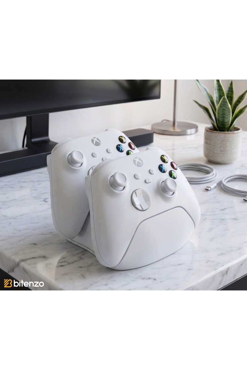 Bitenzo 3D Bitenzo 3D Çiftli Xbox Kontrolcü Tutucu, Masaüstü Oyun Kolu — 4. ürün görseli