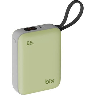 Bix Bix PB120 20000MAH Pd 65W Cep Boyu Kompakt Tasarımlı Dijital Göstergeli Powerbank Taşınabilir Süper fiyatı ve görseli