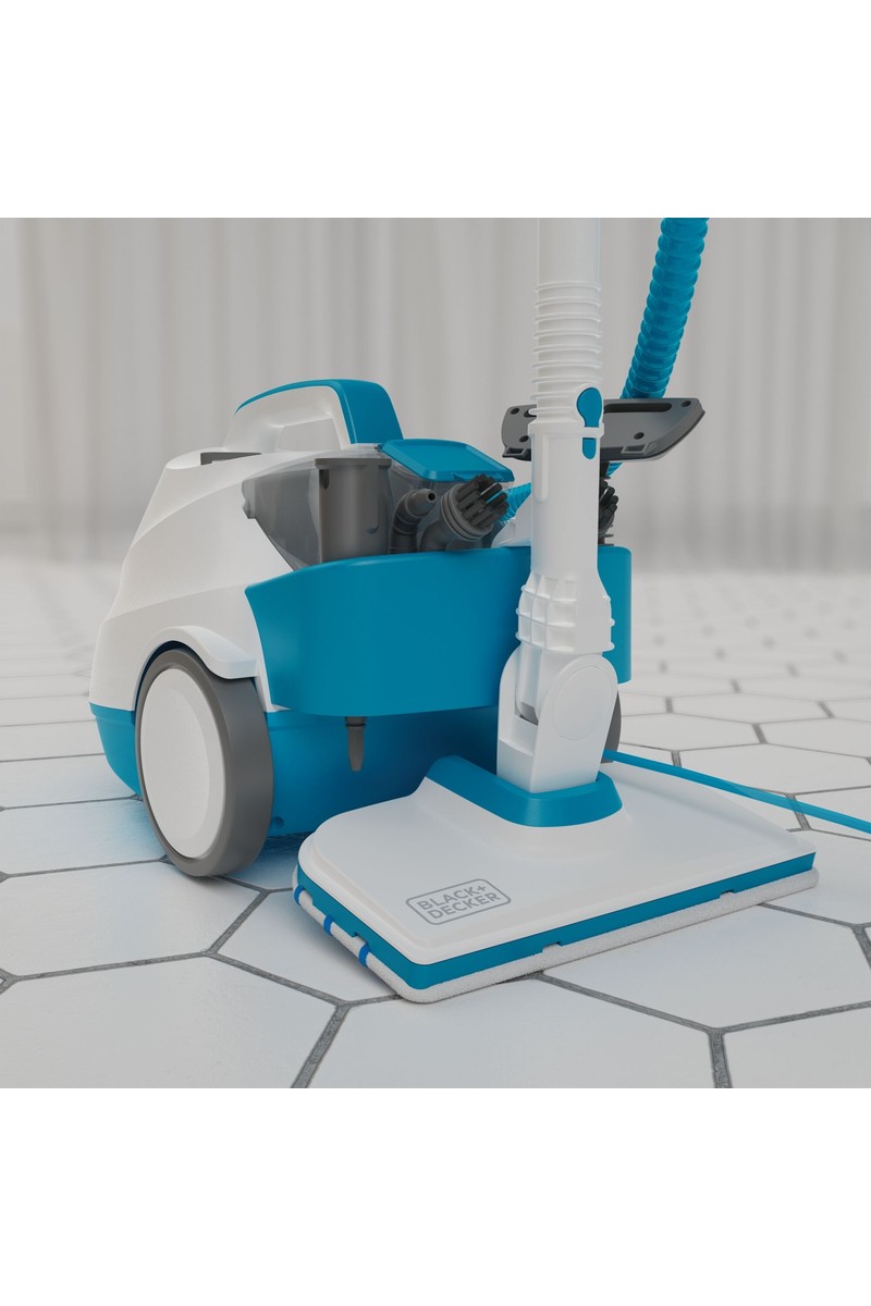Black Black & Decker 2000W Basınçlı Buharlı Temizleyici, 8 Aksesuarlı (BHSMP2008-QS) — 3. ürün görseli