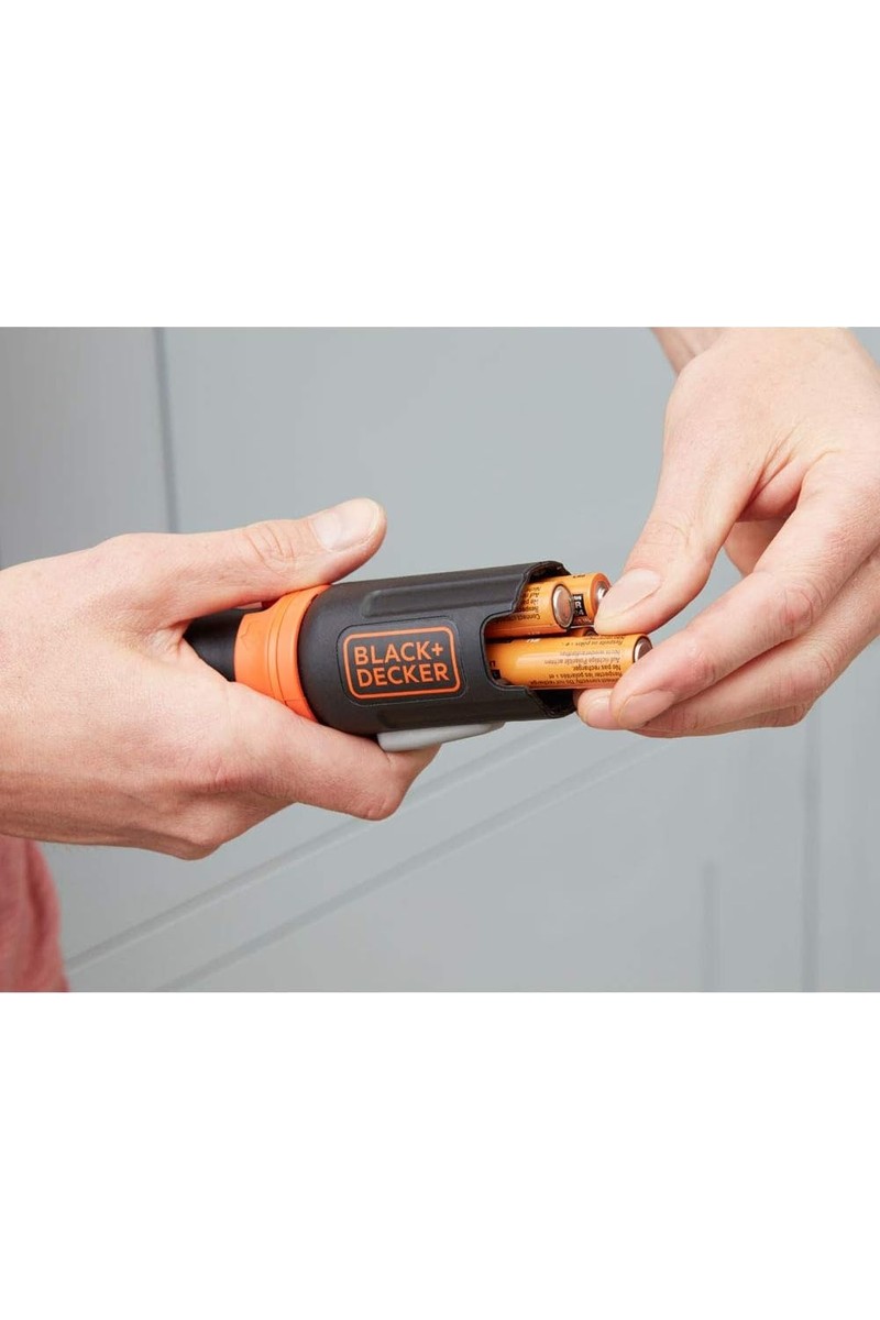Black Black & Decker BCF601C 1 Ah Akülü Vidalama Makinesi Ergonomik Tasarım ve Yüksek Tork Özellikleri — 2. ürün görseli