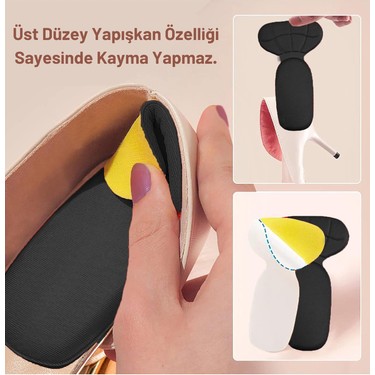 Black Deer Black Deer Ayakkabı Topuk Vurma Önleyici ve Daraltma Pedi Ayakkabı Içi Koruyucu Aparat Topuk — 2. ürün görseli