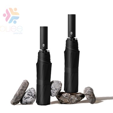bliss umbrella bliss umbrella 12 Telli Otomatik Şemsiye Ekstra Güçlü Dayanıklı Kauçuk — 2. ürün görseli