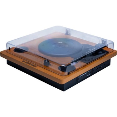 Blueforce Blueforce Soprano Retro Ahşap Pikap Plak Çalar Bluetooth Usb Hafıza Kartı Aux Dahili — 3. ürün görseli