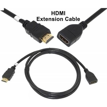 Boblov Boblov 1m HDMI Uzatma Kablosu Dişi / Erkek 1 — 3. ürün görseli