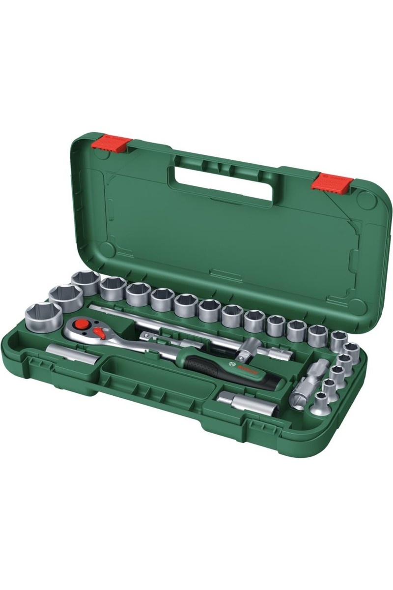 Bosch 1/2 Cırcırlı Somun Sıkma Seti 25 Parça