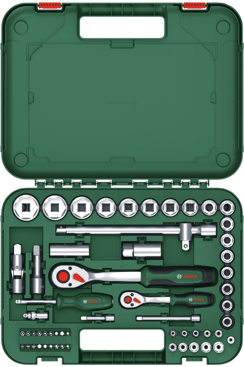 Bosch Bosch 1/4 + 1/2 Cırcırlı Somun Sıkma Seti 56 Parça 1.600.A02.Z9B — 2. ürün görseli