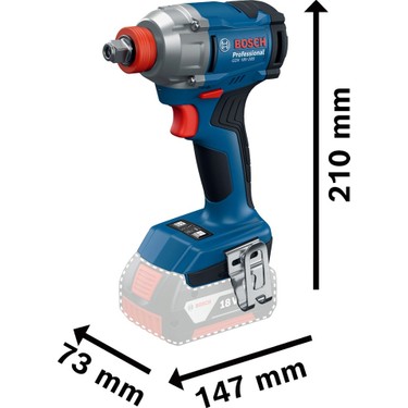 Bosch Bosch 2'li Darbeli Vidama ve Matkap Akülü Set 18V 2 Ah GDX 18V-285+GSB 185-LI Yüksek Tork — 3. ürün görseli