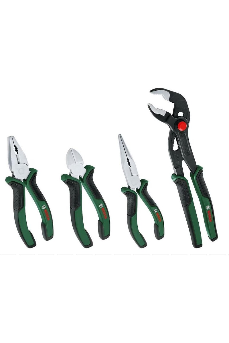 Bosch 4'Lü Pense Yan Keski Kargaburun Boru Anahtarı Seti - 1600A02W7K