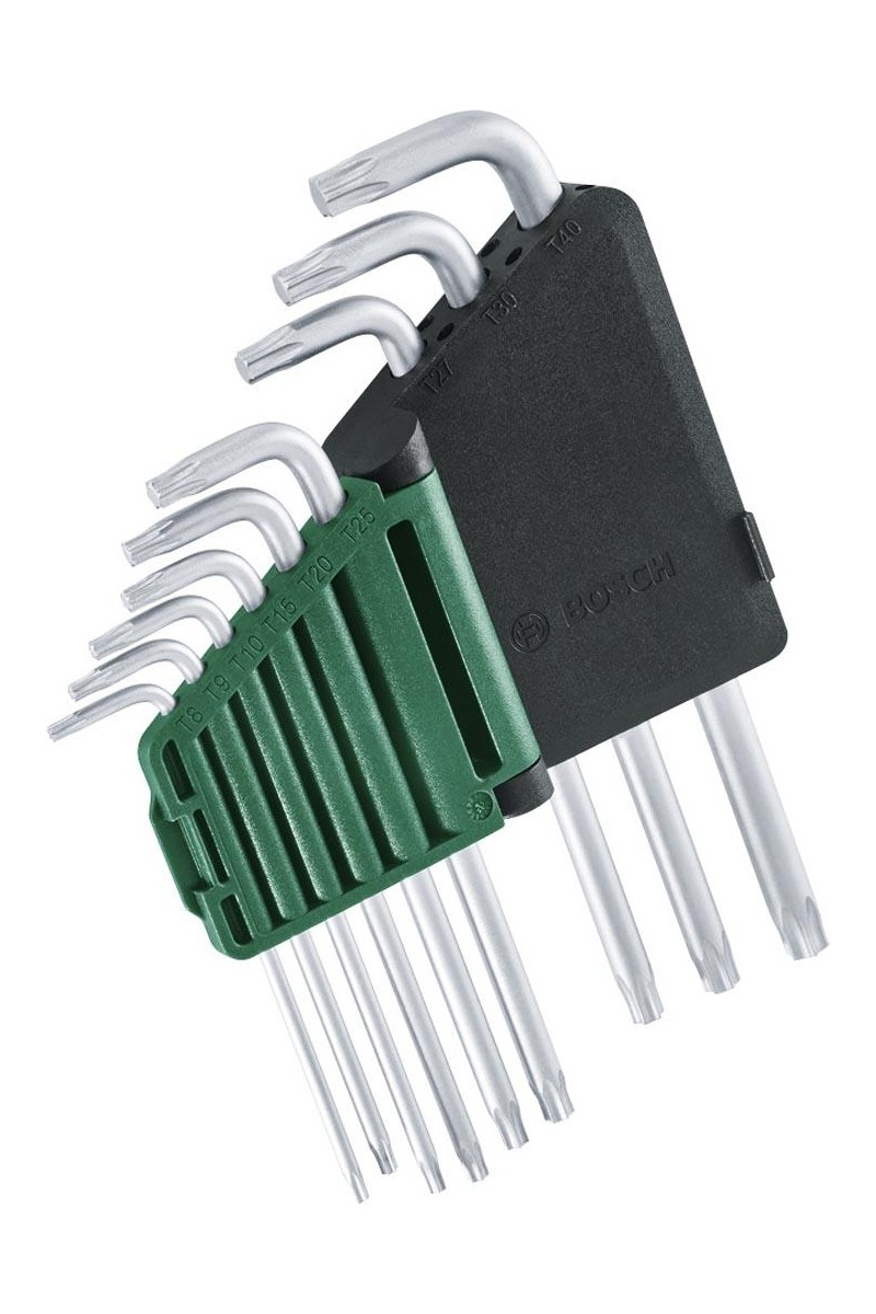 Bosch Bosch Alyan Anahtar Takımı Torx 9 Parça Yüksek Kaliteli Çelik Malzeme — 2. ürün görseli