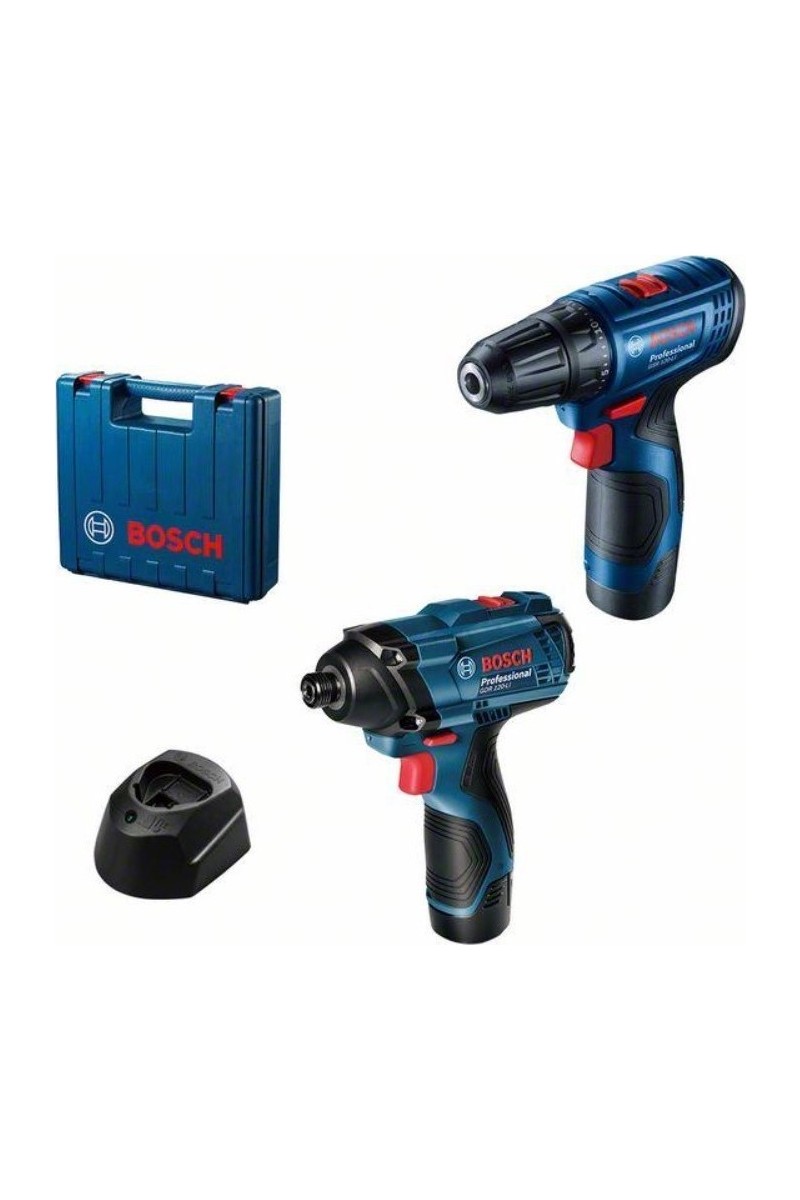 Bosch Bosch Gsr 120-LI Akülü Vidalama + Gdr 120-LI Akülü Somun Sıkma 2'li fiyatı ve görseli