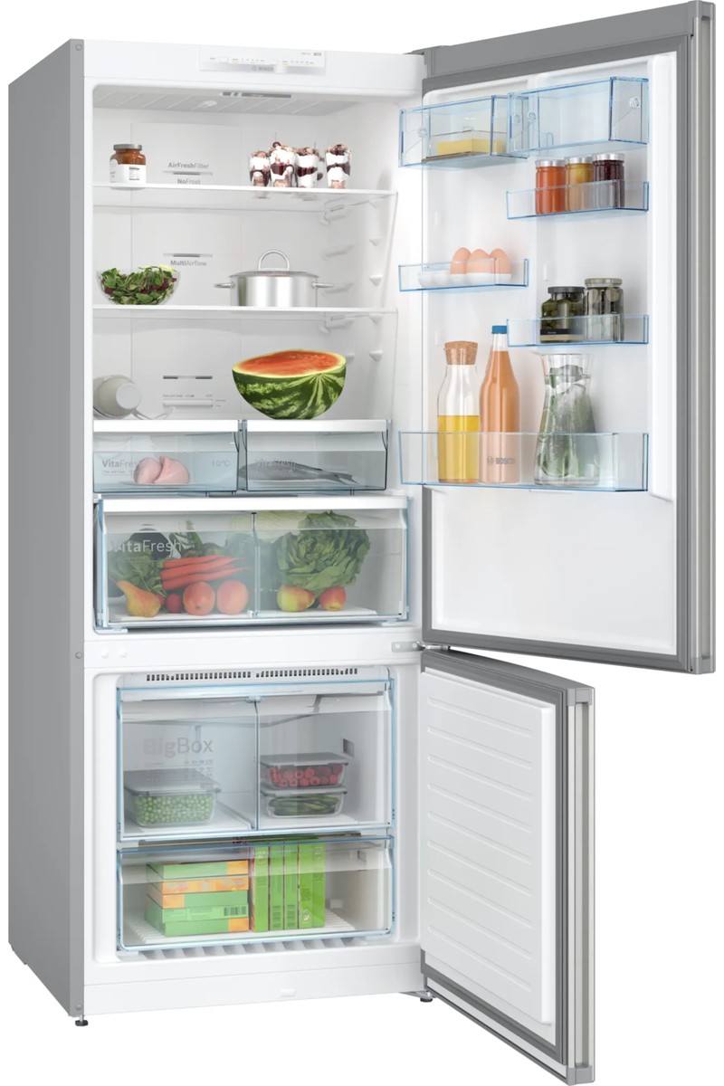 Bosch Bosch KGN76VIE0N 186 x 75 cm Kolay Temizlenebilir Inox No-Frost Alttan Donduruculu Buzdolabı — 2. ürün görseli