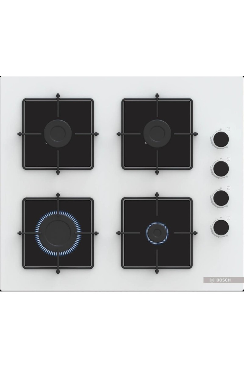 Bosch Bosch POP6C2P31O Gazlı Ocak 60 cm Sert Cam Beyaz Serie — 6. ürün görseli
