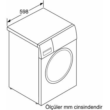 Bosch Bosch WGK264Z0TR 11 kg 1400 Devir Serie 6 Çamaşır — 5. ürün görseli