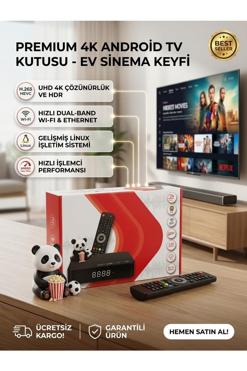 Botech Botech Nero 2+ Plus Lınux Tabanlı Ethernet Girişli Uydu Alıcısı (Wifi* Dolby) TKGS özelliği — 4. ürün görseli