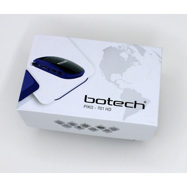 Botech Botech Piko - 701 HD Mini Uydu Alıcısı HDMI ve USB Bağlantı Özellikleri ile Mavi — 5. ürün görseli