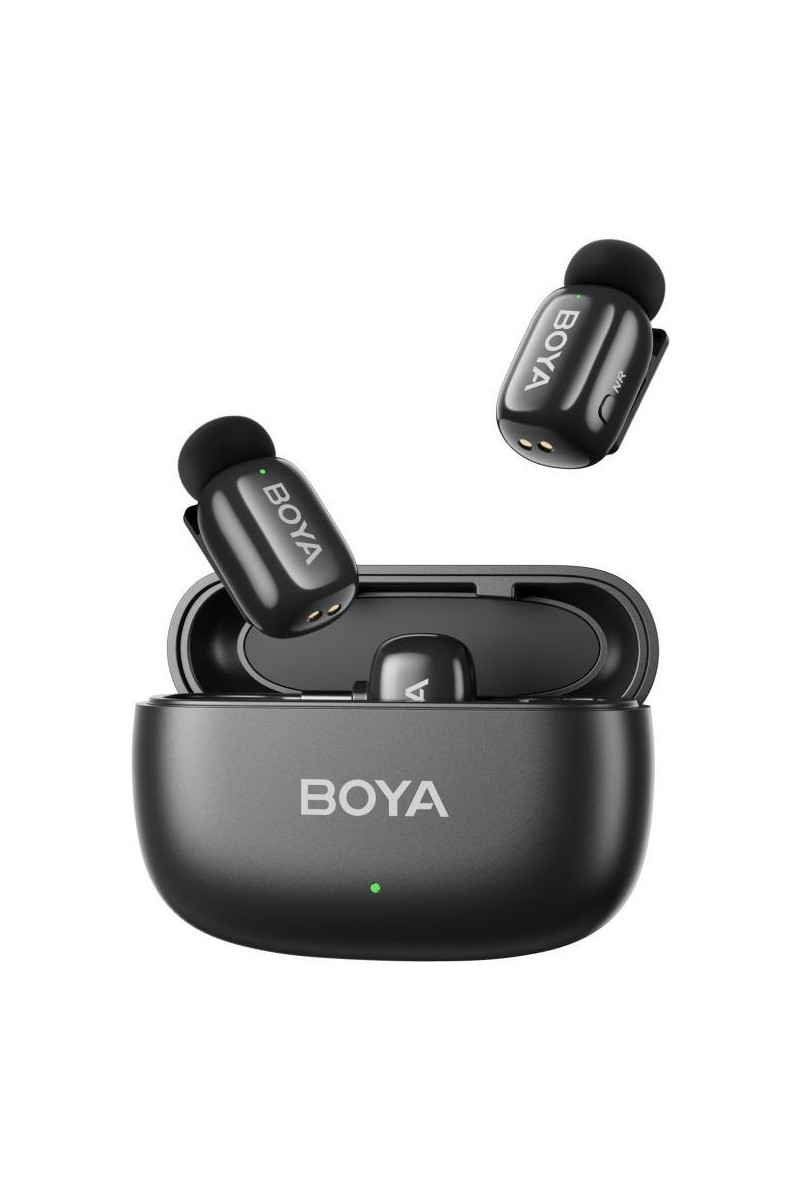 Boya Boya Mini 2 Aı Kablosuz Yaka Mikrofonu Mat Siyah Type-C Bağlantı Özellikli SKU02 — 2. ürün görseli