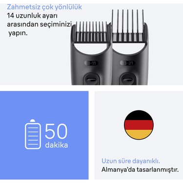 Braun Braun Hepsi Bir Arada Series 3, 8’i 1 Arada Tıraş Kiti, Keskin Bıçak, 14 Uzunluk, — 5. ürün görseli