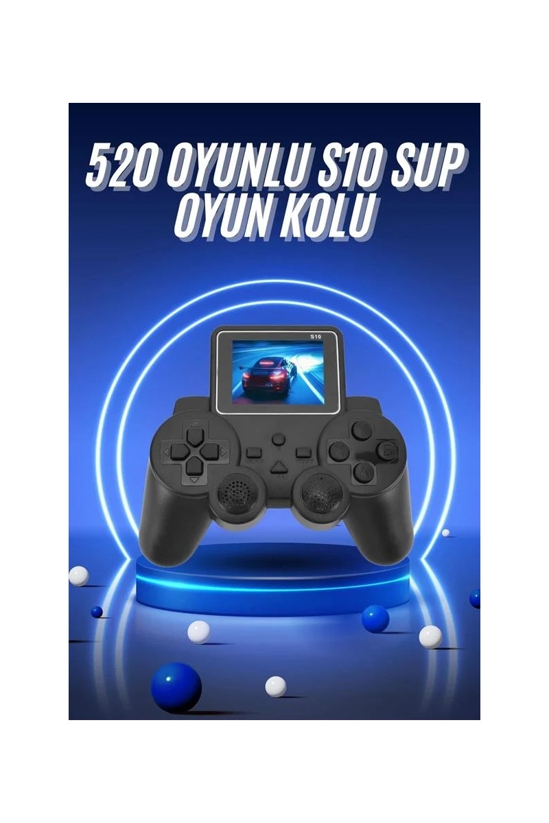 Brf Brf Store Sepetium 2.4 Inç Ekran 520 Oyunlu Retro Temalı Kablosuz Oyun Kolu El Atarisi — 2. ürün görseli