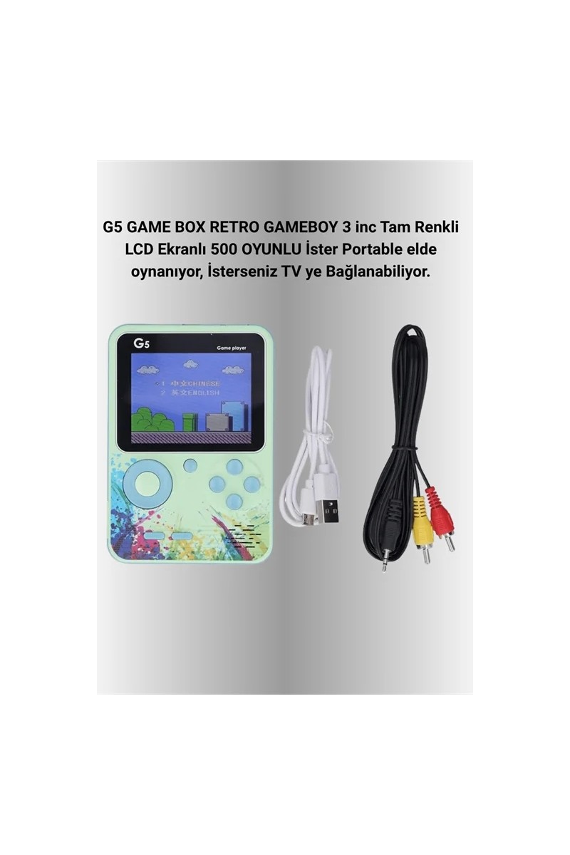 Brf Store Sepetium G5 Taşınabilir Retro Oyun Konsolu – Çocuk ve Yetişkinler Için