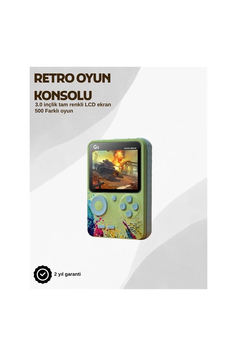 Brf Brf Store Sepetium G5 Taşınabilir Retro Oyun Konsolu – Çocuk ve Yetişkinler Için — 2. ürün görseli