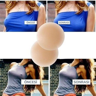 Tuuverse BUFFER® Silikon Göğüs Ucu Kapatıcı Gizleyici Bant Aparat Nipple — 2. ürün görseli