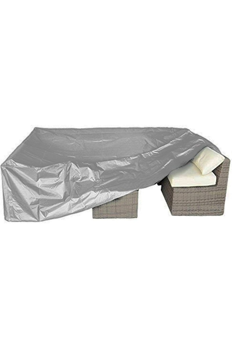 Bundeba Bundeba Cover Masa Sandalye Yağmur Toz Kir Önleyici Branda Bahçe Mobilya Koruma Örtüsü Kılıfı Su Geçirmez 200 x 160 x 80 — 3. ürün görseli