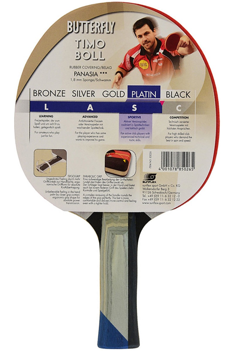 Butterfly Butterfly Platin Tenis Masa Tenisi Raketii 85026 — 3. ürün görseli