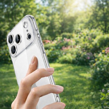 Bzontech Bzontech iPhone 17 Pro Max / 18 Pro Max Uyumlu Kılıf Şeffaf Kamera Korumalı — 3. ürün görseli