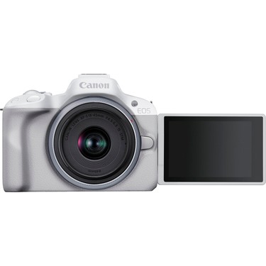 Canon Canon Eos R50 Sistem Kamera + Rf - S 18-45 Stm Objektif - Aynasız Kamera (Göz Hayvanları Araçları fiyatı ve görseli