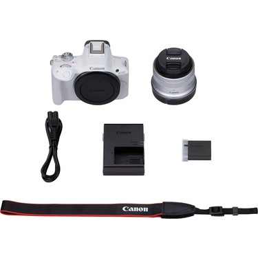 Canon Canon Eos R50 Sistem Kamera + Rf - S 18-45 Stm Objektif - Aynasız Kamera (Göz Hayvanları Araçları — 6. ürün görseli