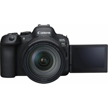 Canon Canon Eos R6 Mark II 24-105MM F/4L IS USM Kit Siyah Renkli Aynasız SLR Fotoğraf — 4. ürün görseli