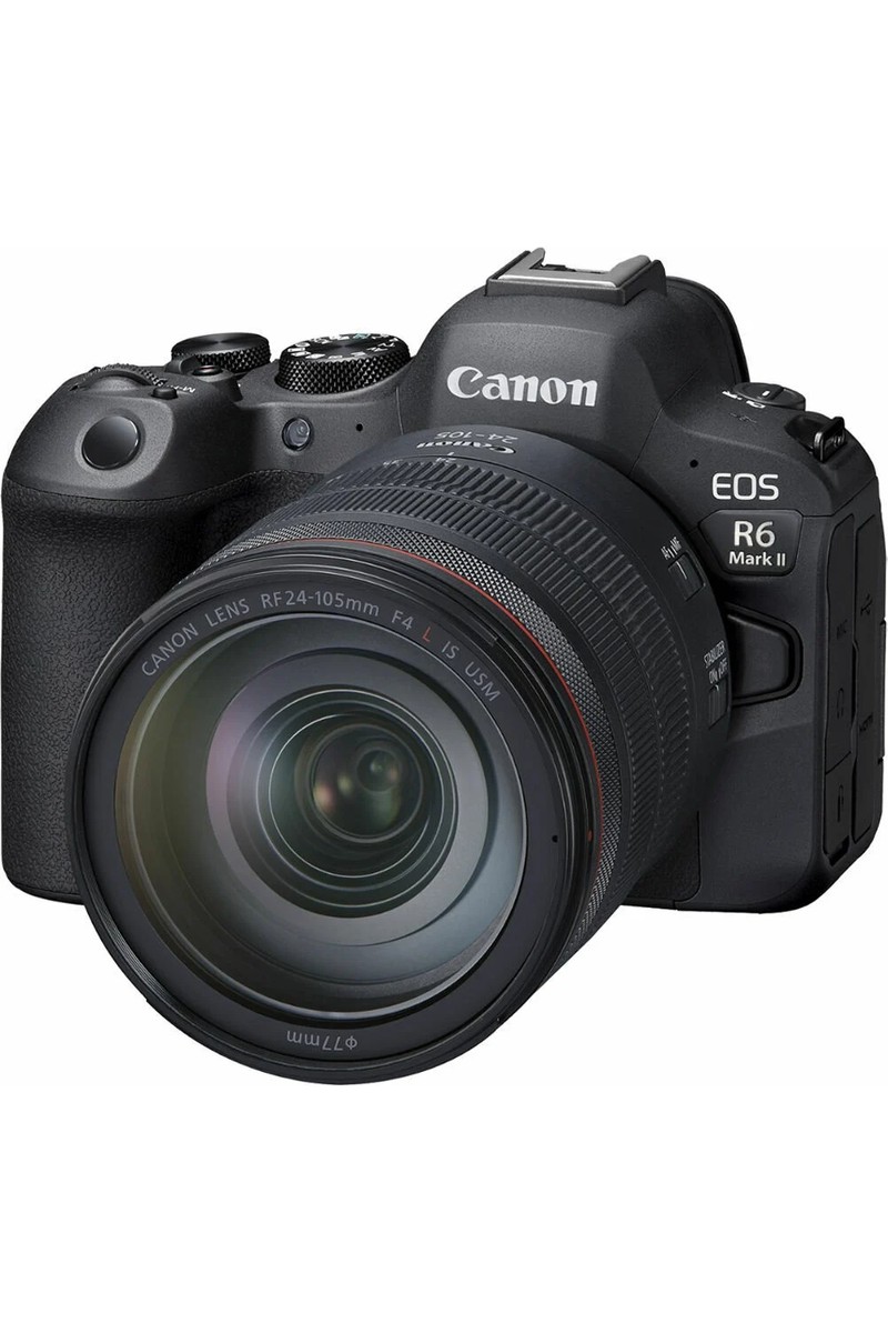 Canon Canon Eos R6 Mark II 24-105MM F/4L IS USM Kit Siyah Renkli Aynasız SLR Fotoğraf — 6. ürün görseli