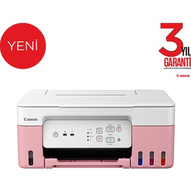 Canon Canon G3430 Wi-Fi + Tarayıcı + Fotokopi Renkli Çok Fonksiyonlu Tanklı Pembe Mürekkep Püskürtmeli — 2. ürün görseli