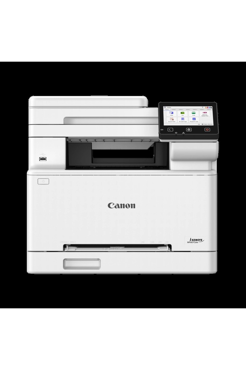 Canon I-Sensys MF667CDW, Renkli Lazer Yazıcı, Tarayıcı, Fotokopi, Fax, Wifi, Lan, Duplex