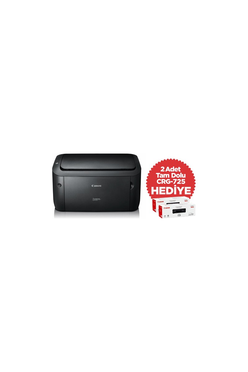 Canon LBP6030B + (2) Toner Bundle Mono Laser Yazıcı A4 8mb Ram 18 Ppm S/b USB 2.0