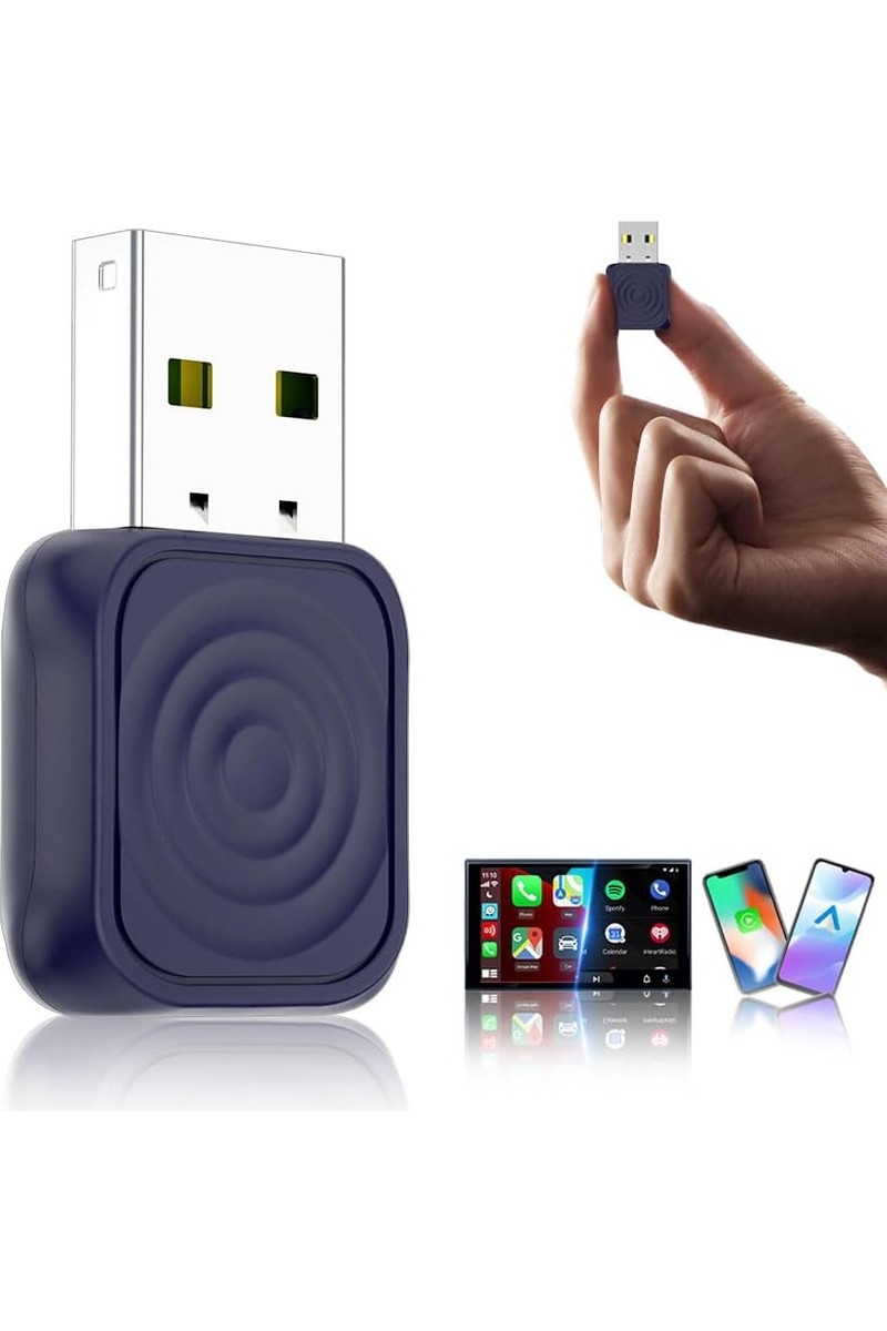 Carlinkit Mini Ultra Kablosuz Caplay & Android Auto Dönüştürücü Tak Çalıştır