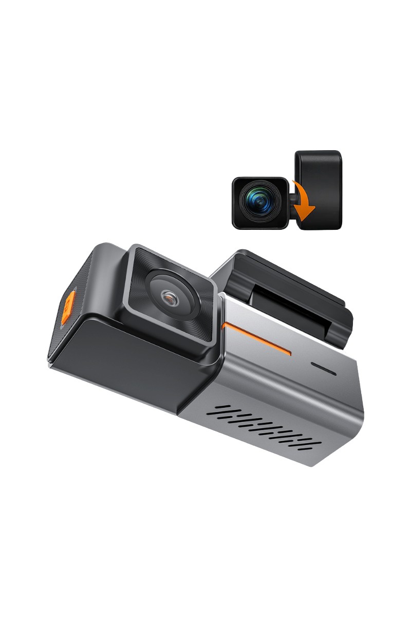 Carlover S2 4K Wifi Araç Kamerası 2160P 170° Geniş Açı Arka Kamera ile Yüksek Çözünürlük (Hafıza kartı dahil değildir)