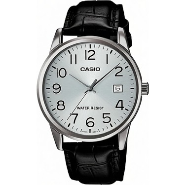 Casio Casio Erkek Kol Saati MTP-V002L-7AVD Gri Oval Kasa Çelik Suya Dayanıklı Deri — 2. ürün görseli