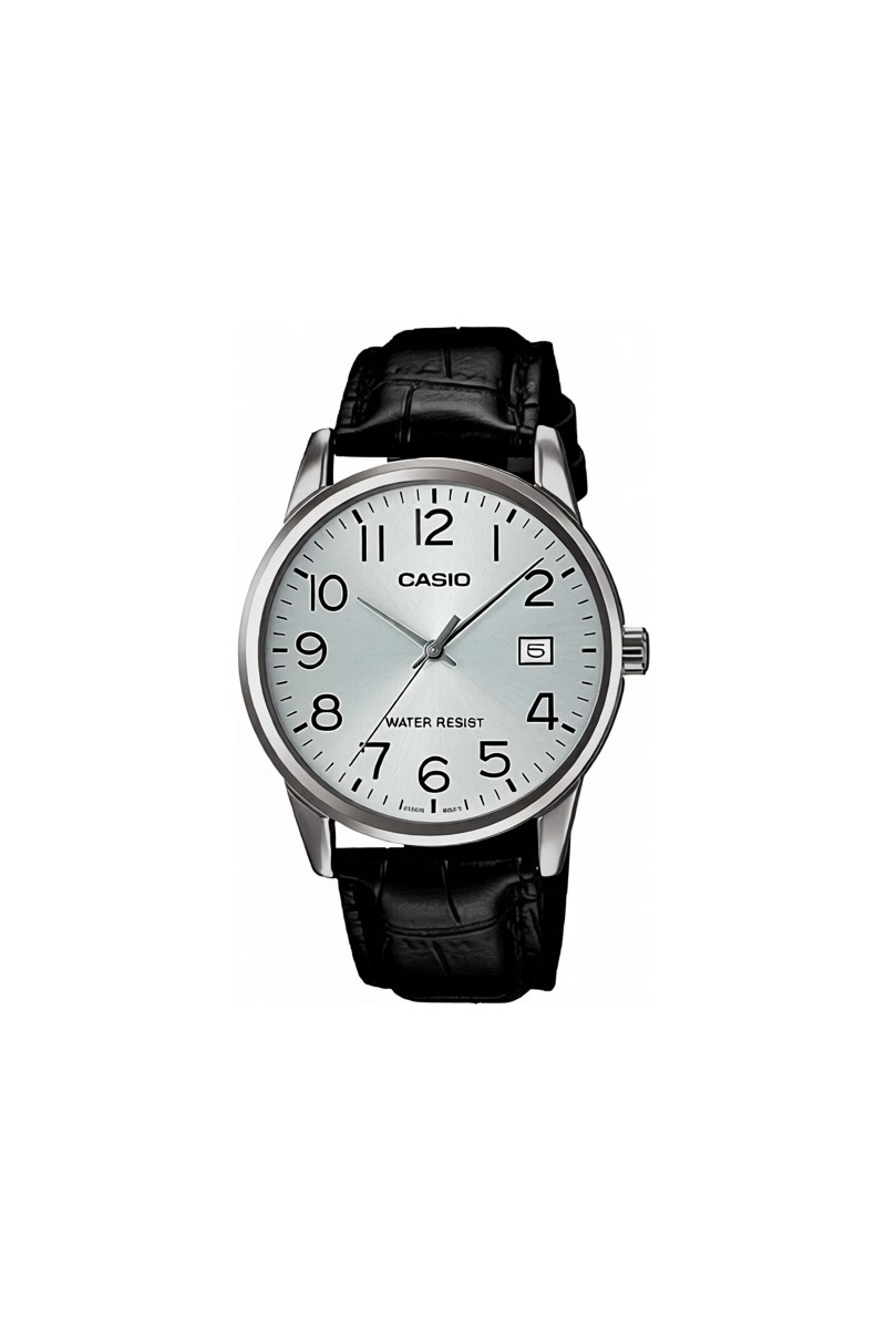 Casio Casio Erkek Kol Saati MTP-V002L-7AVD Gri Oval Kasa Çelik Suya Dayanıklı Deri — 4. ürün görseli