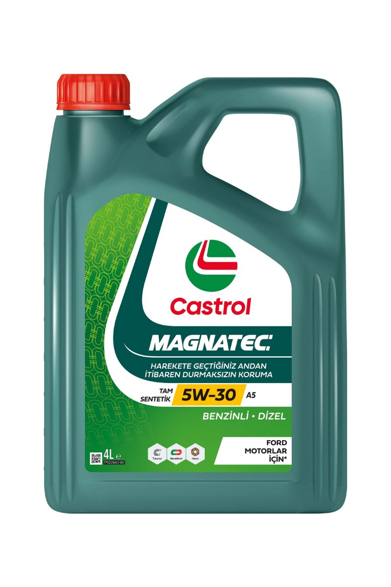 Castrol Magnatec 5W-30 A5 4 Litre Motor Yağı (Üretim Yılı 2025)