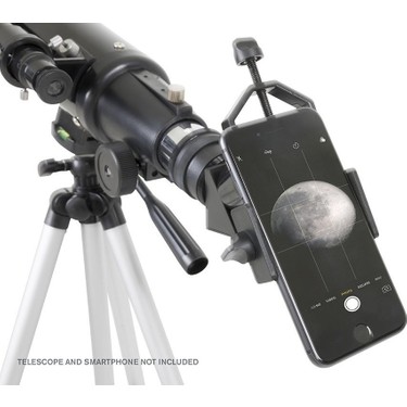 Celestron Celestron 81035 Basic Akıllı Telefon Adaptörü Ay ve Gezegen Gözlemi İçin Taşınabilir Teleskop — 3. ürün görseli