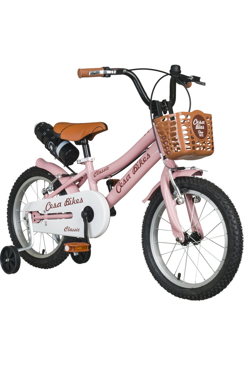 Cesa Cesa Bisiklet CESA BİSİKLET Cesa Bikes Coffee Collectıon 16 Jant Özel Kabartma Etiket 4-7 Yaş Pastel Pembe Çocuk Bisikleti fiyatı ve görseli