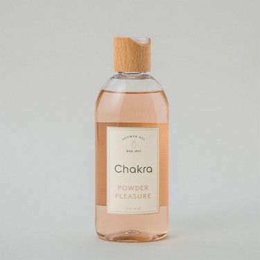 Chakra Chakra Duş Jeli - Powder Pleasure 250 ml, Ferahlatıcı ve Cildi Yumuşatan, Paraben İçermeyen fiyatı ve görseli