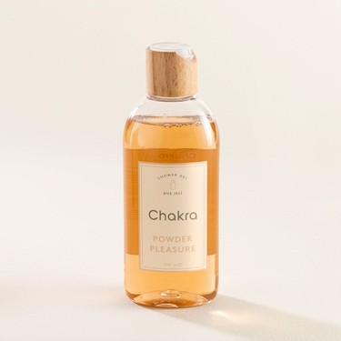 Chakra Chakra Duş Jeli - Powder Pleasure 250 ml, Ferahlatıcı ve Cildi Yumuşatan, Paraben İçermeyen — 2. ürün görseli