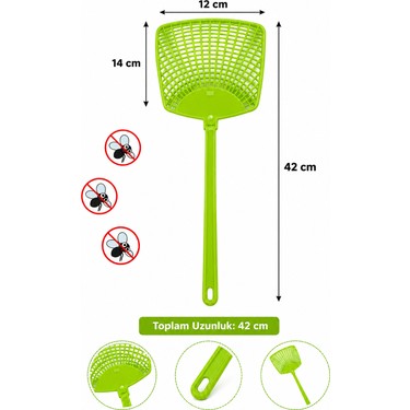 Cina Max Cina Max Sinek Vurucu Sinek Savar Sinek Yakalama Aparatı Plastik Sinek Öldürücü Vur — 2. ürün görseli