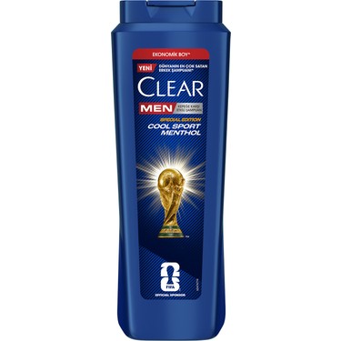 Clear Clear Men Cool Sport Menthol 600 ml Kepeğe Karşı Etkili Besleyici Şampuan Normal Saçlar — 2. ürün görseli