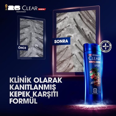 Clear Clear Men Şampuan 350 Ml Legend By Cr7 — 4. ürün görseli
