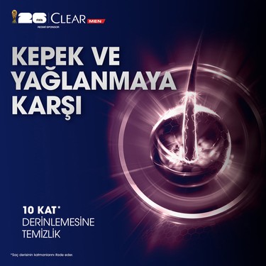 Clear Clear Men Şampuan 350 Ml Legend By Cr7 — 5. ürün görseli