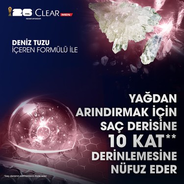 Clear Clear Men Şampuan 350 Ml Legend By Cr7 — 6. ürün görseli