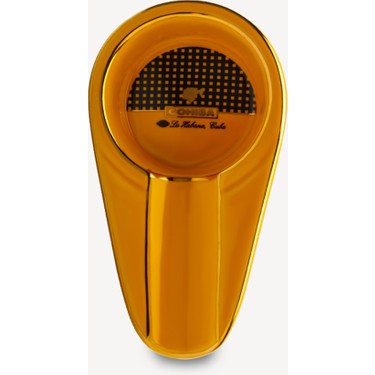 Cohiba Cohiba Sarı Renkli Tekli Seramik Puro Küllüğü Lüks Model 120mm x 68mm x — 2. ürün görseli